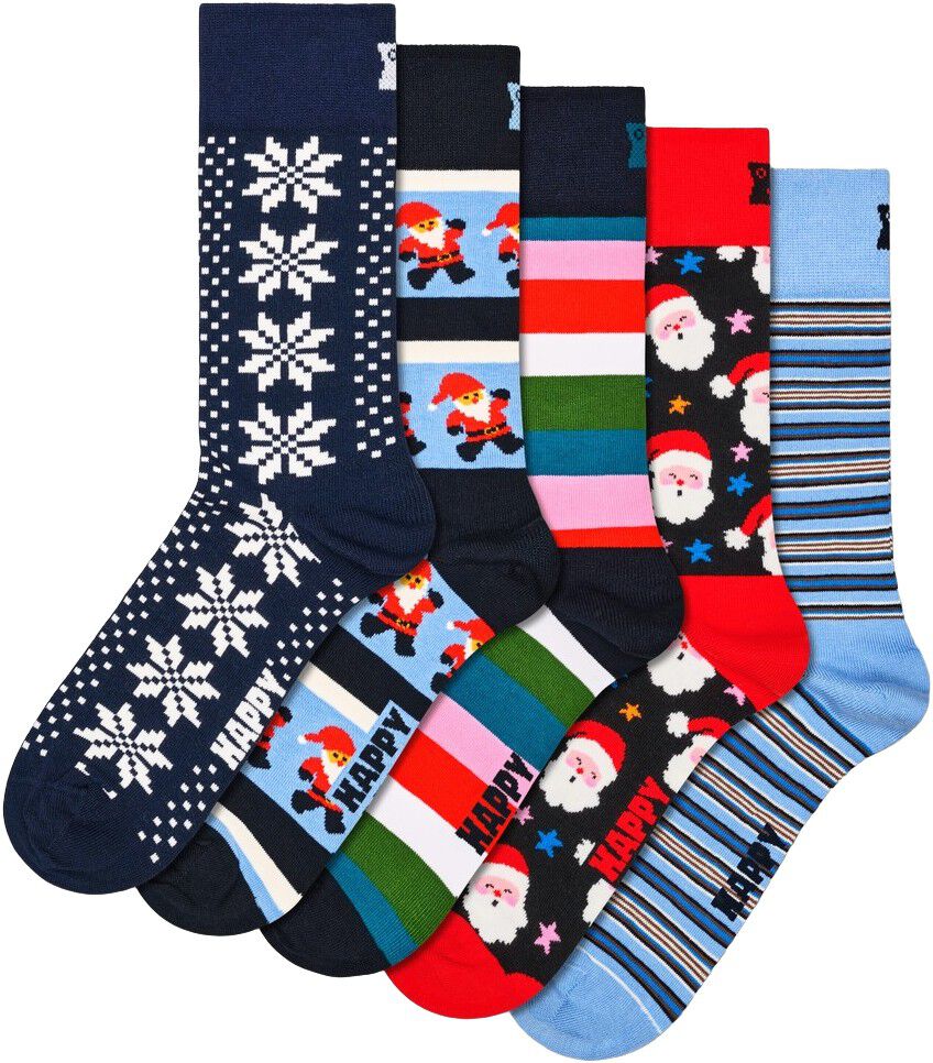 5-Pack Santa Socks