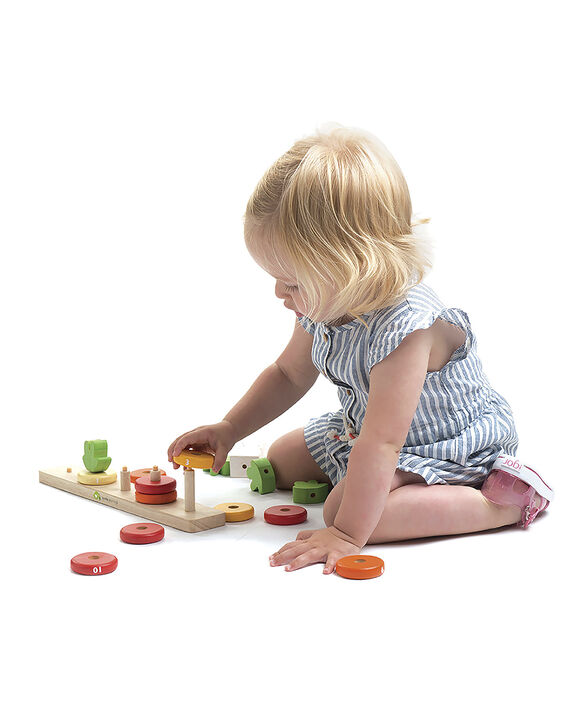 Tender Leaf - Lær at tælle - Gulerodsbed