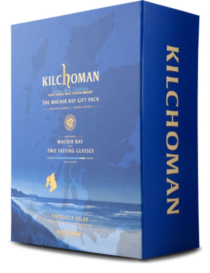 Kilchoman Machir Bay + 2 tasting glasses