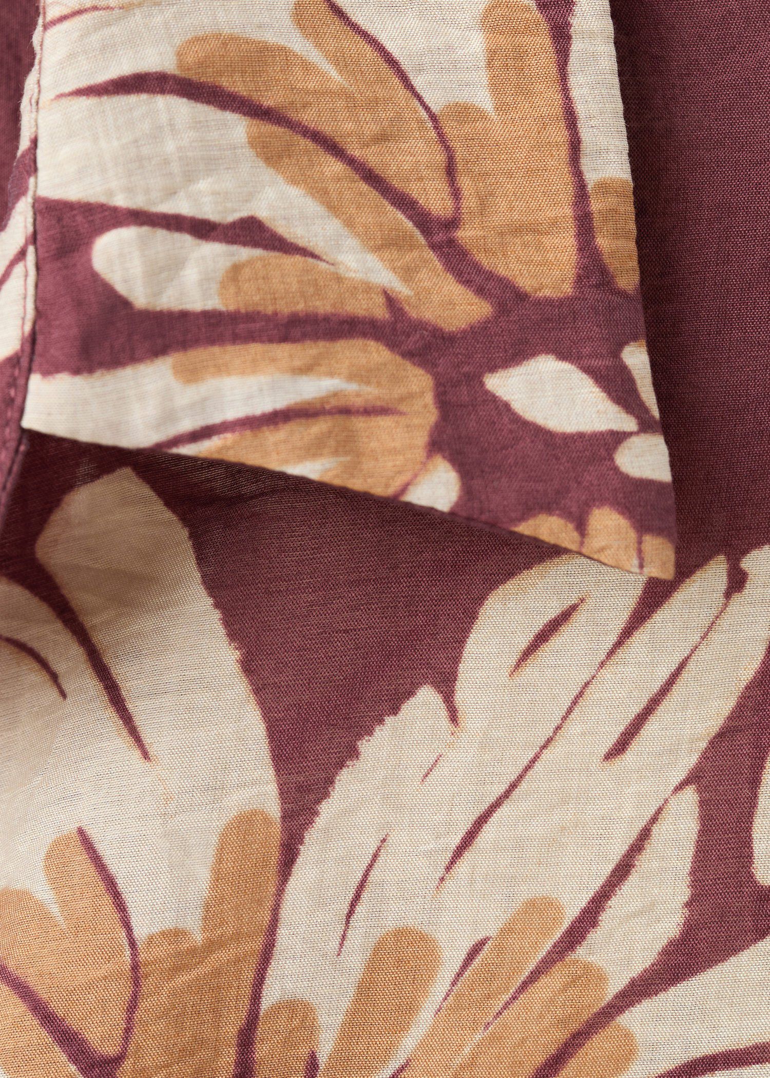 Printed lyocell shirt