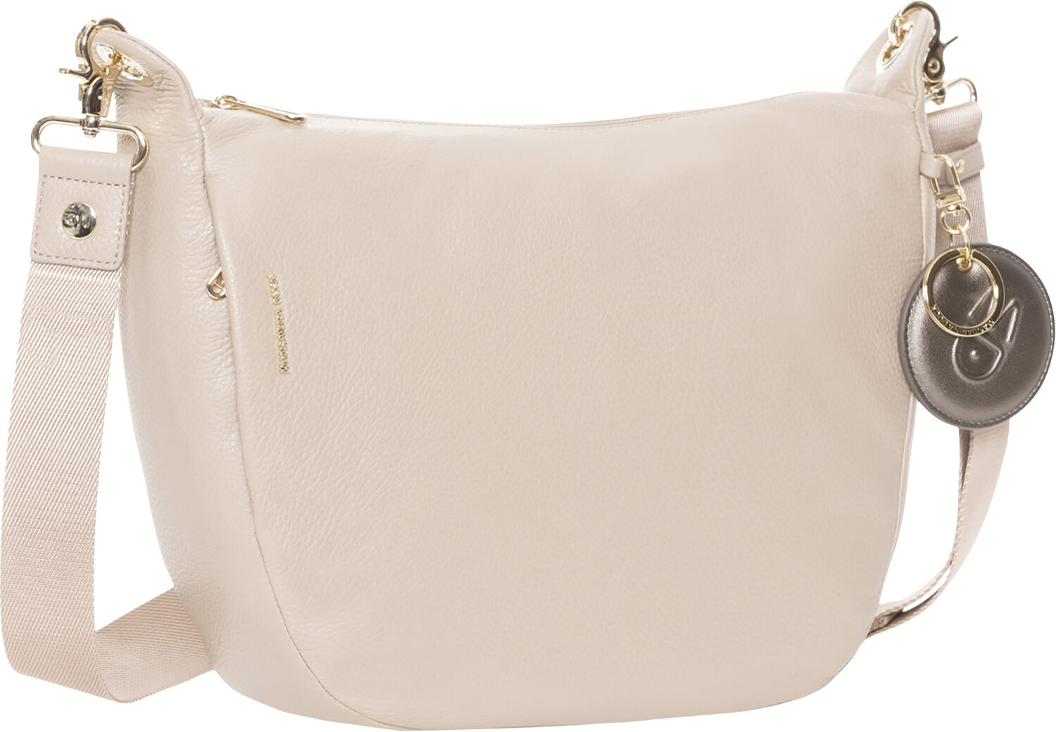 MELLOW LEATHER CROSSOVER / WARM TAUPE