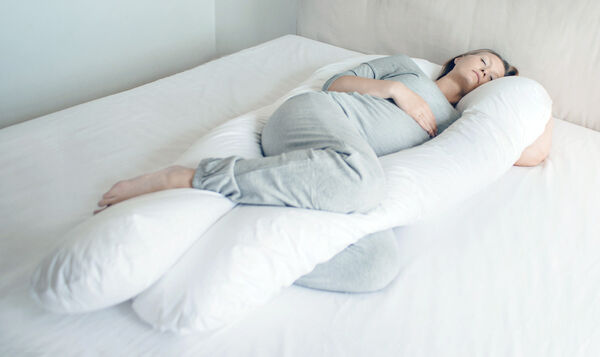 Fossflakes U-Pillow, SR incl. White Jersey Cover