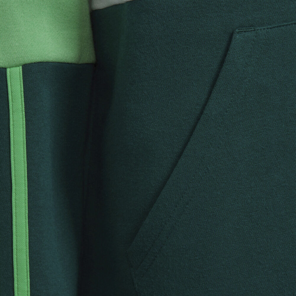 Colorblock Fleece h&aelig;ttetr&oslash;je