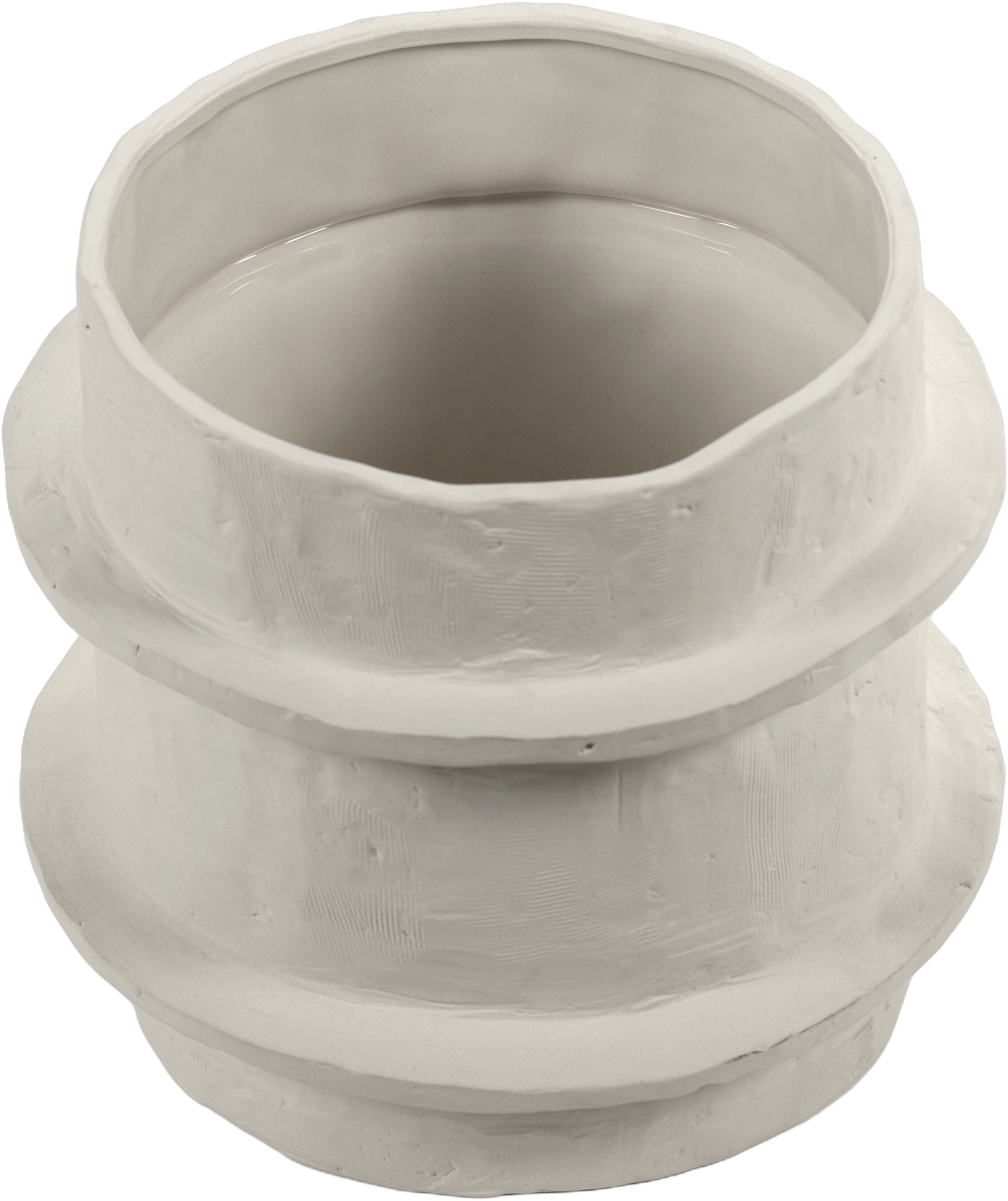 FLOWER POT 04 M BEIGE MOLLY