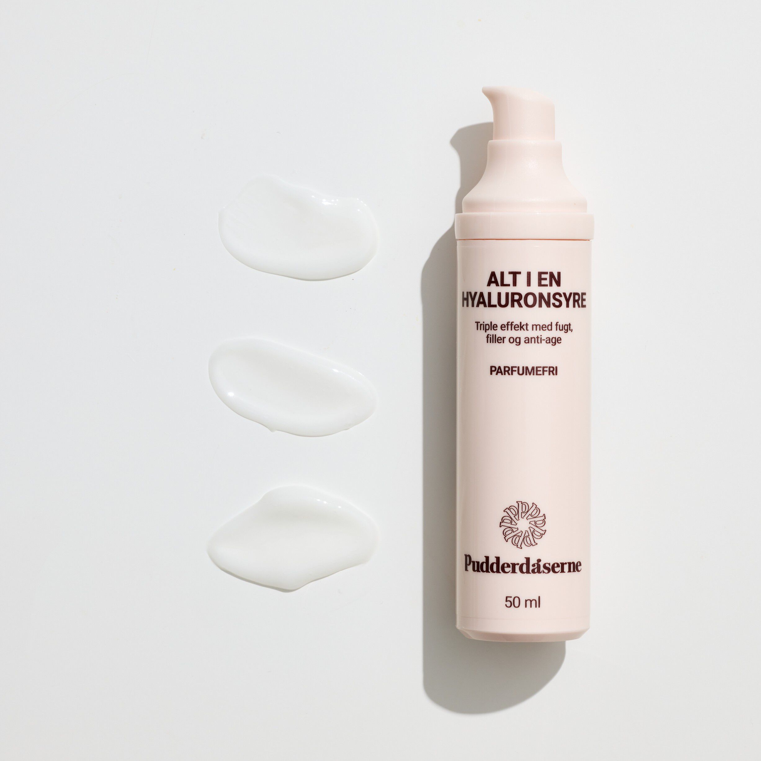 Pudderd&aring;serne Alt i en Hyaluronsyre