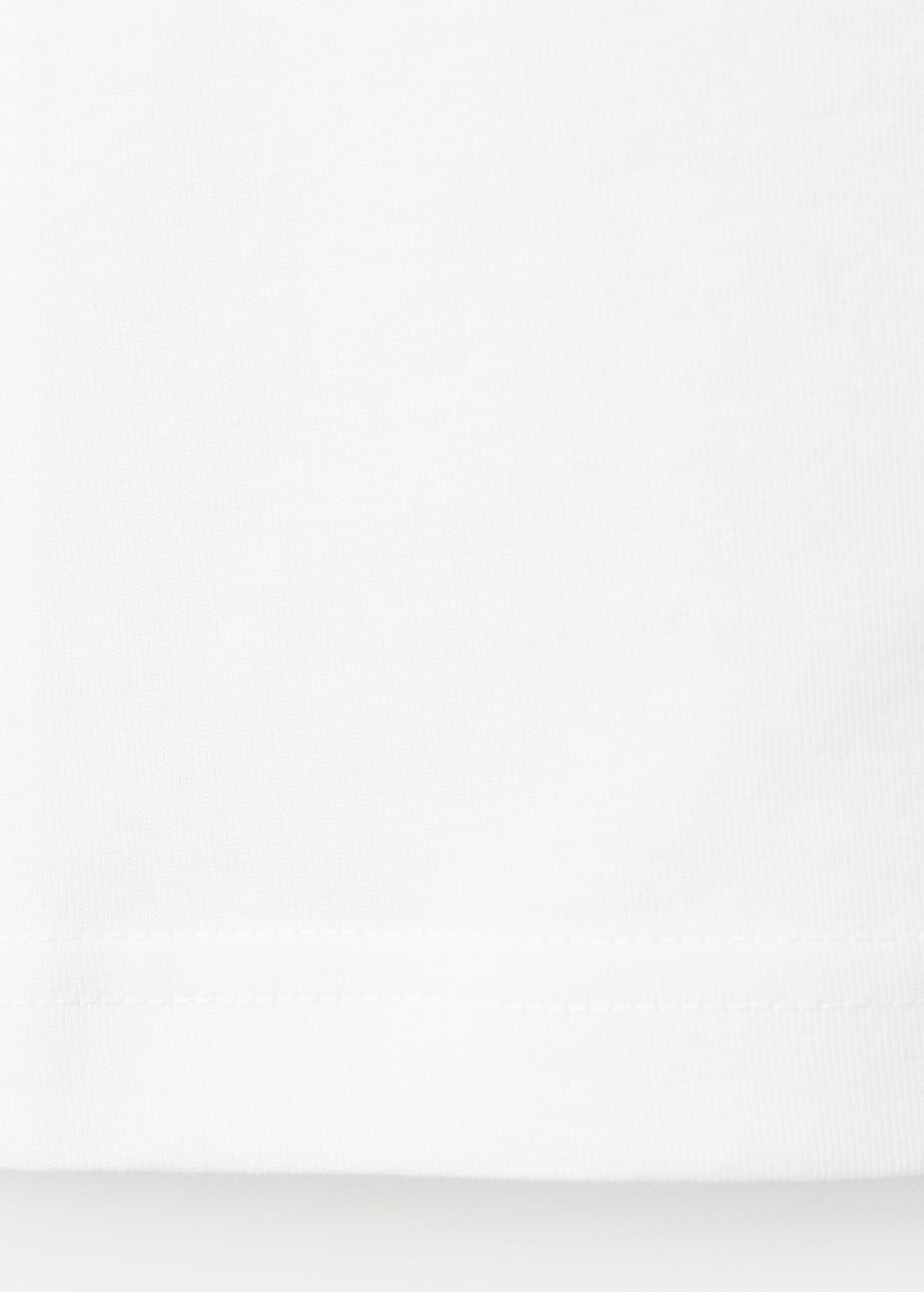 Short-sleeved cotton t-shirt