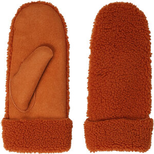 COLON - MITTENS - PALM OF SUEDE AND UPPER OF CURLY SHEARLING