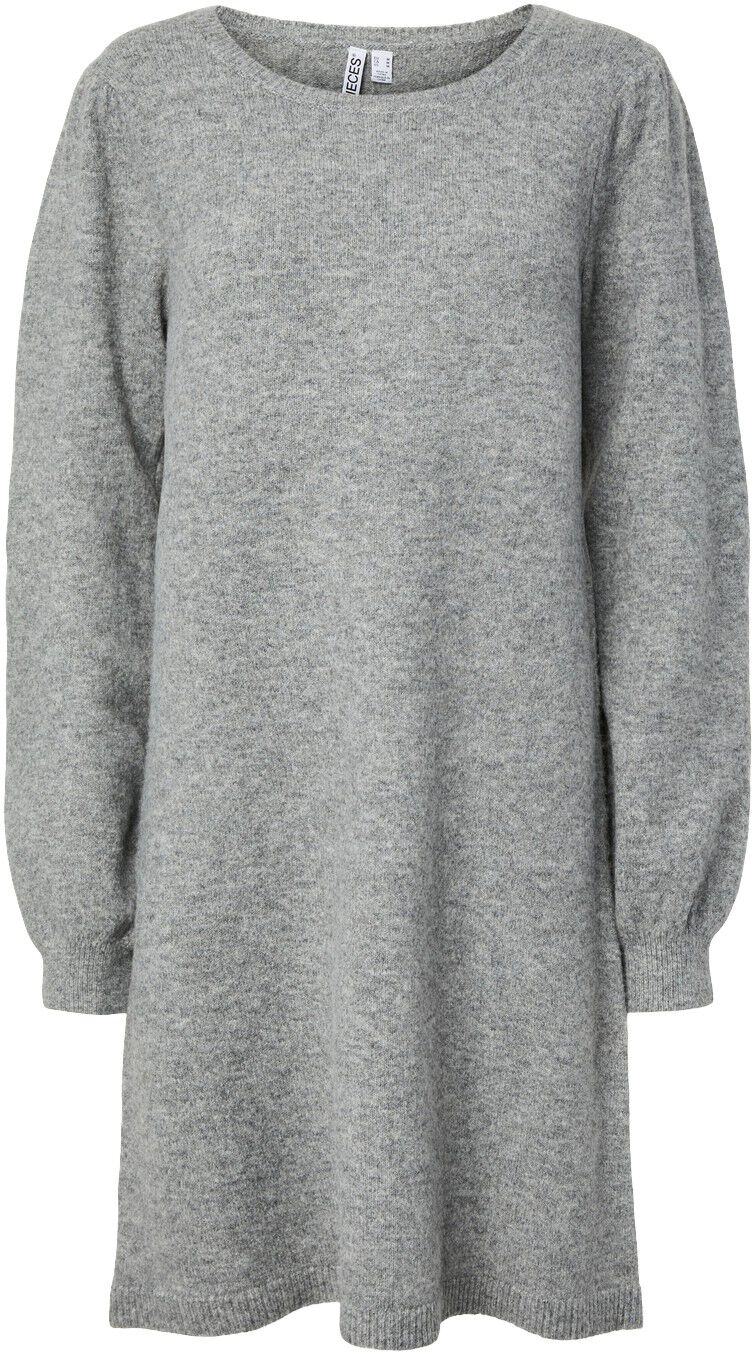 Pcsally Ls O-Neck Knit Dress Noos Bc