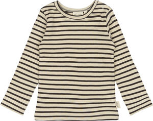 T-shirt L/S Modal Striped