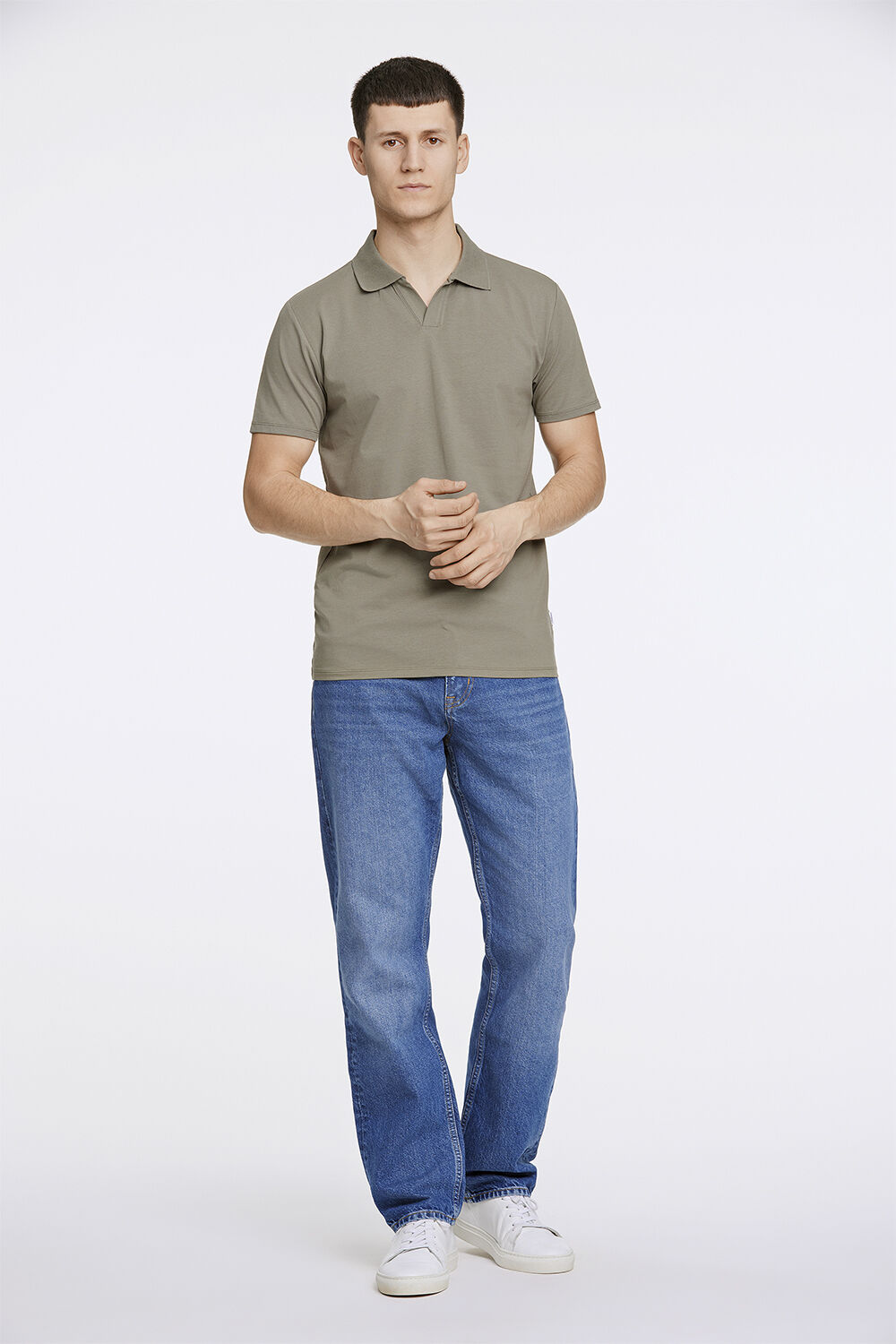 Stretch polo shirt S/S