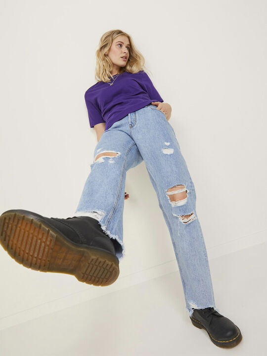 JXSEOUL STRAIGHT MW JEANS RR3003 BR