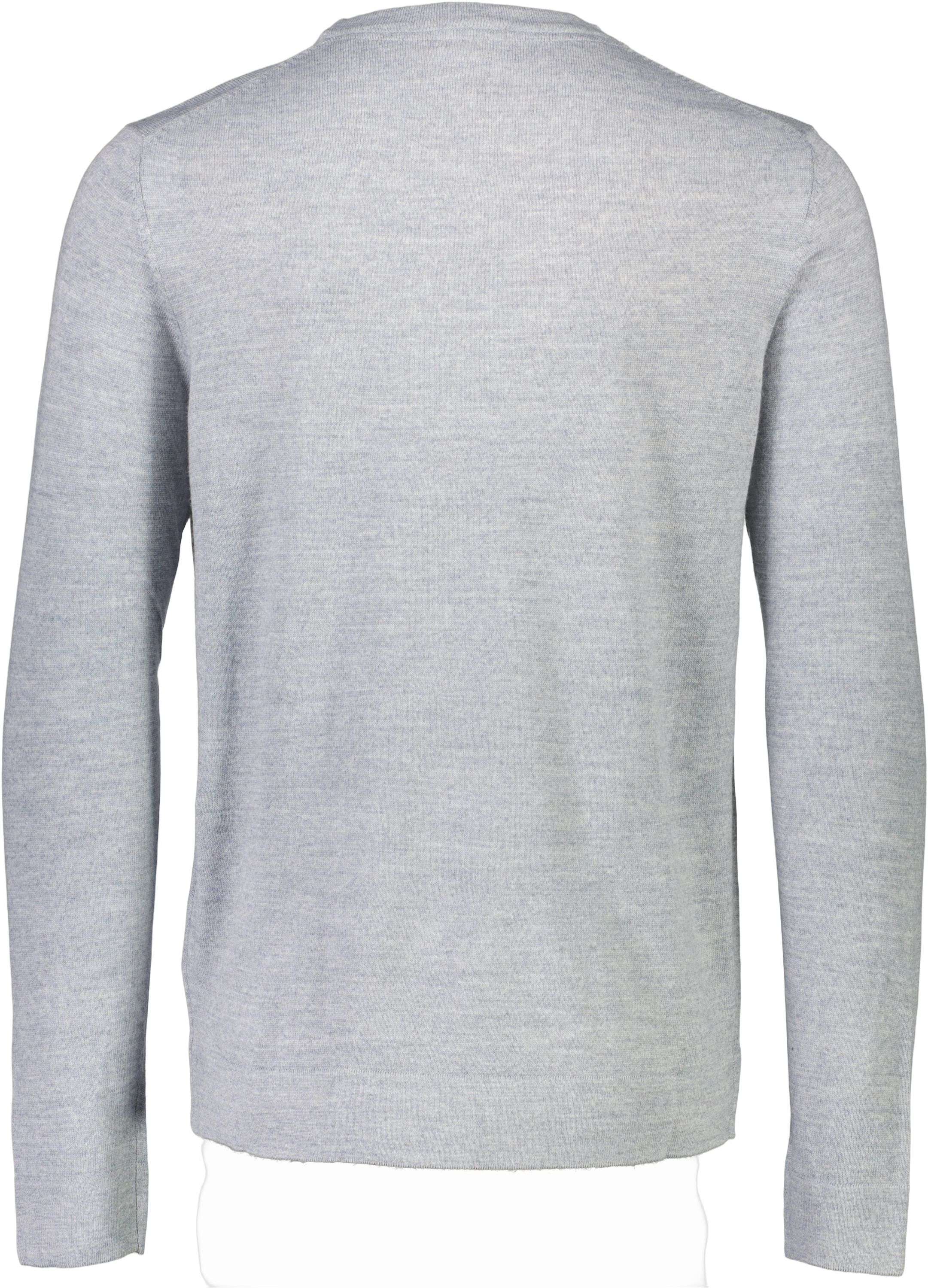 Merino strik med rund hals