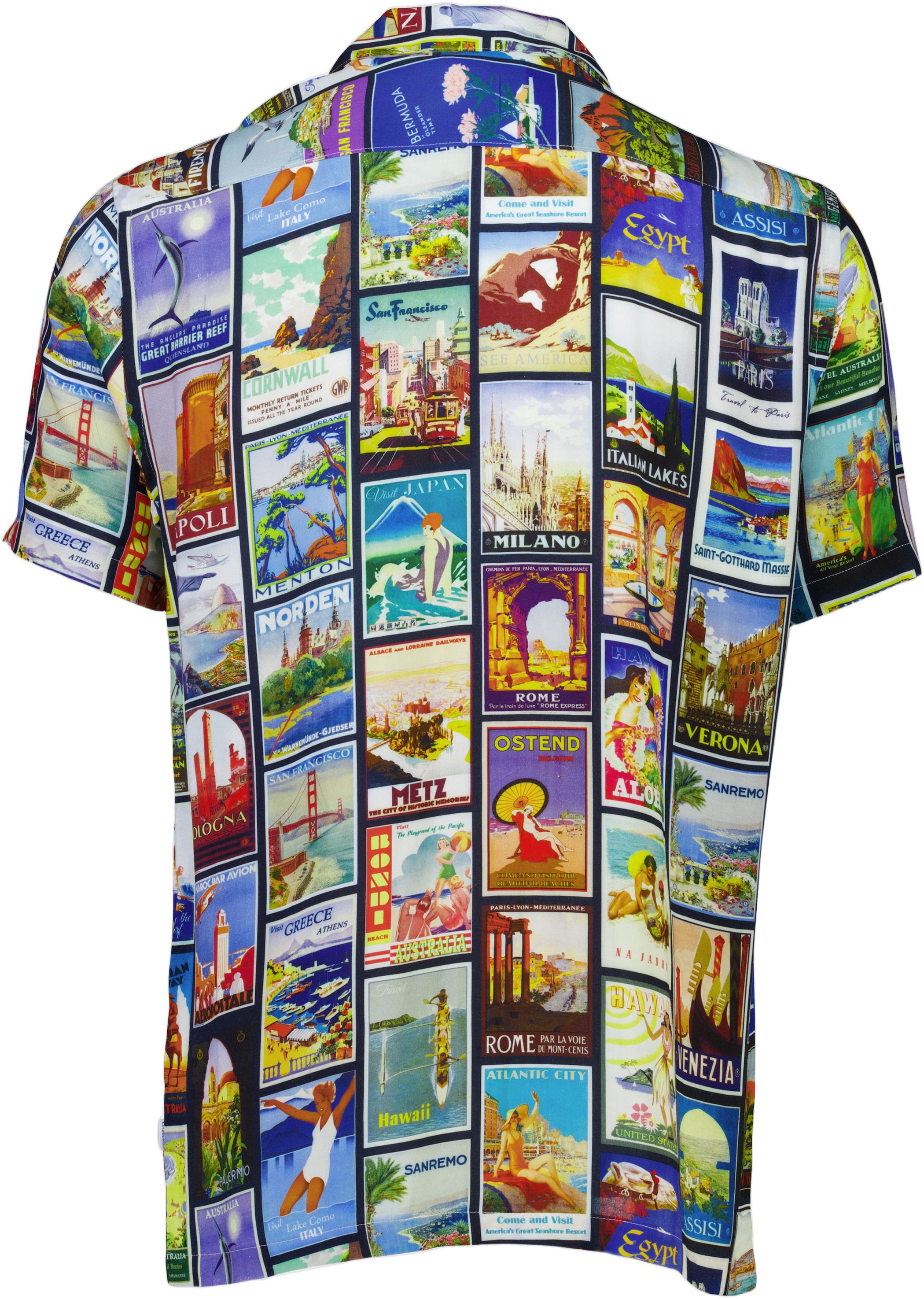 Resort viscose aop shirt S/S