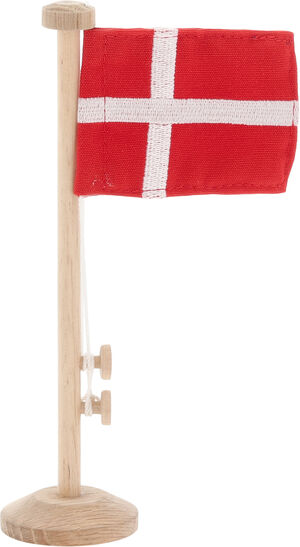 Flagstang DK 18 cm Natur Eg