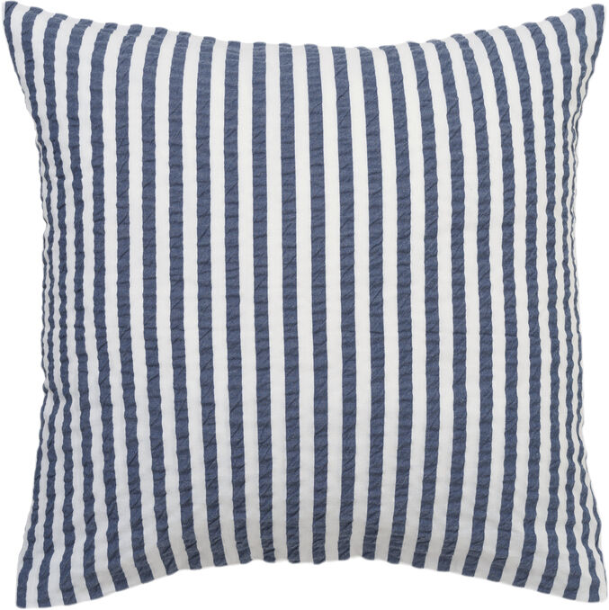 B&aelig;k&B&oslash;lge Lines Pudebetr&aelig;k 63x60 cm m&oslash;rk bl&aring;/hvid DK