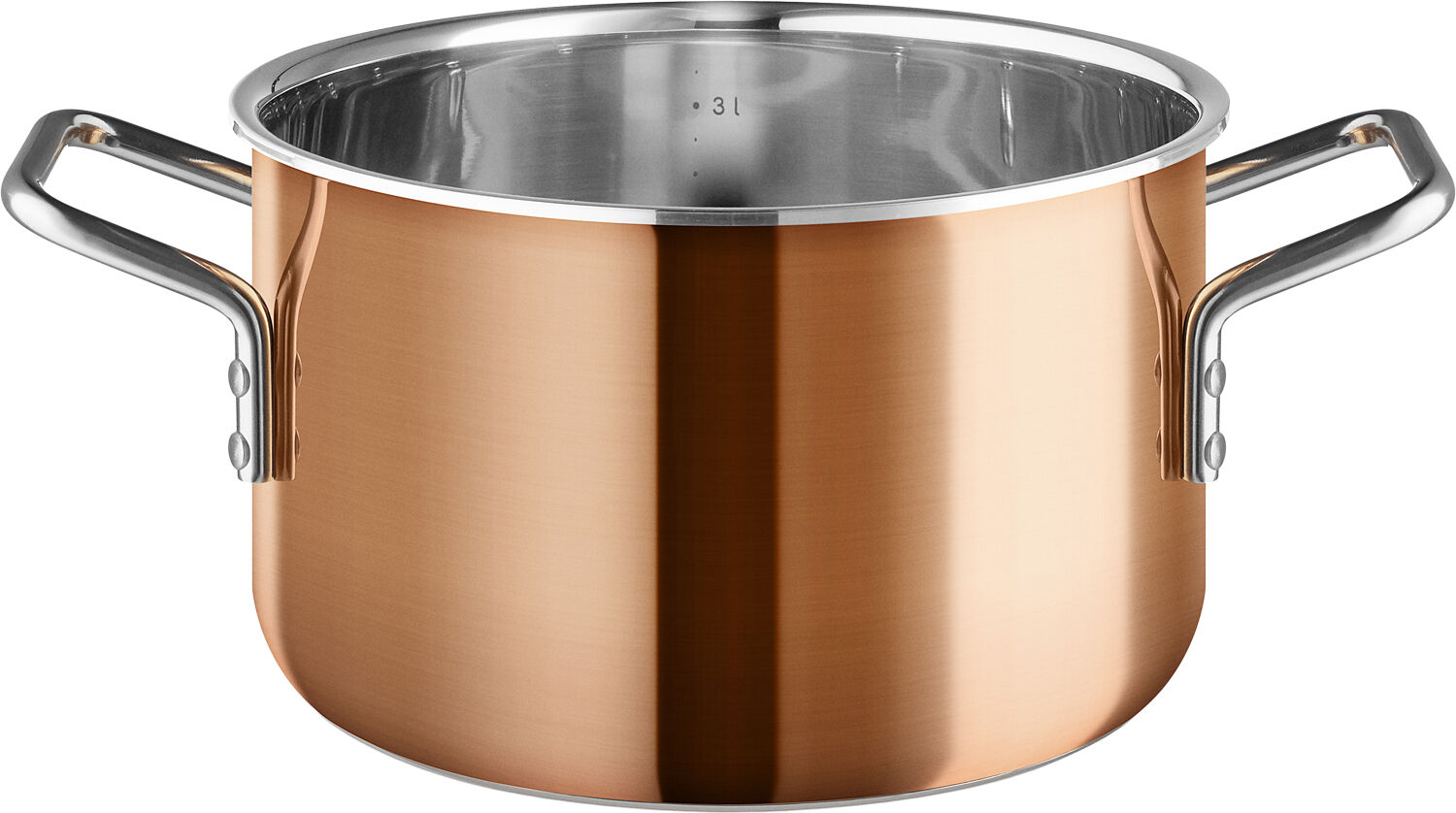 Gryde 3,9l 20cm Kobber