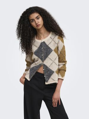 ONLNOEME LS O-NECK CARDIGAN KNT