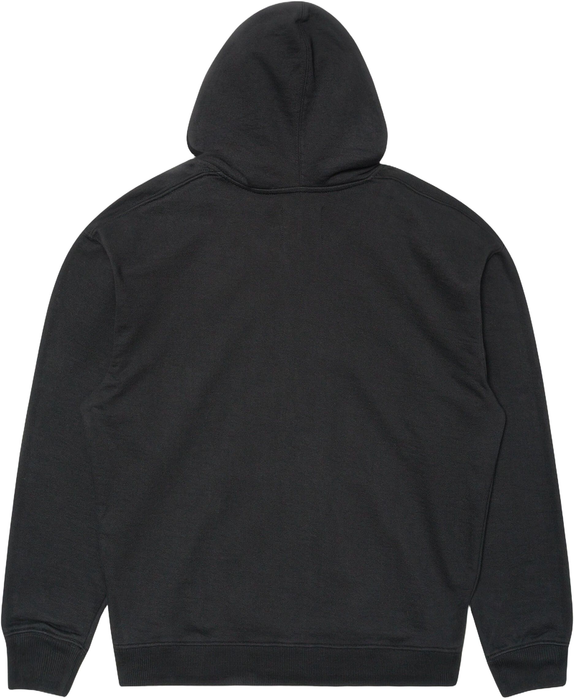 Gem Zipped Hoodie Sweat - Black