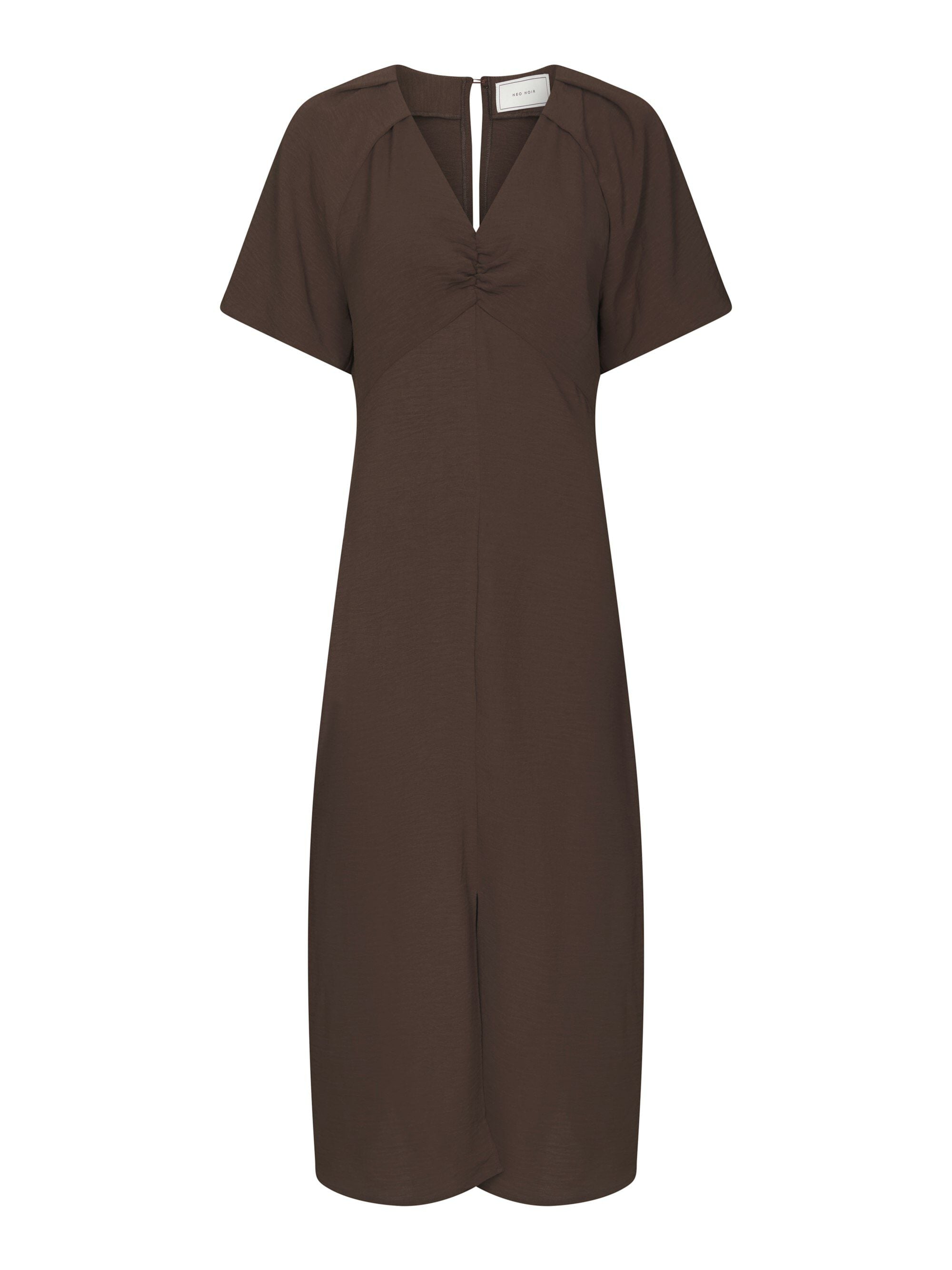 Bomba Structure Solid Dress