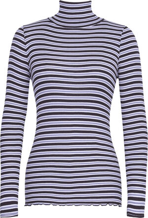 Silk t-shirt w/ roller neck