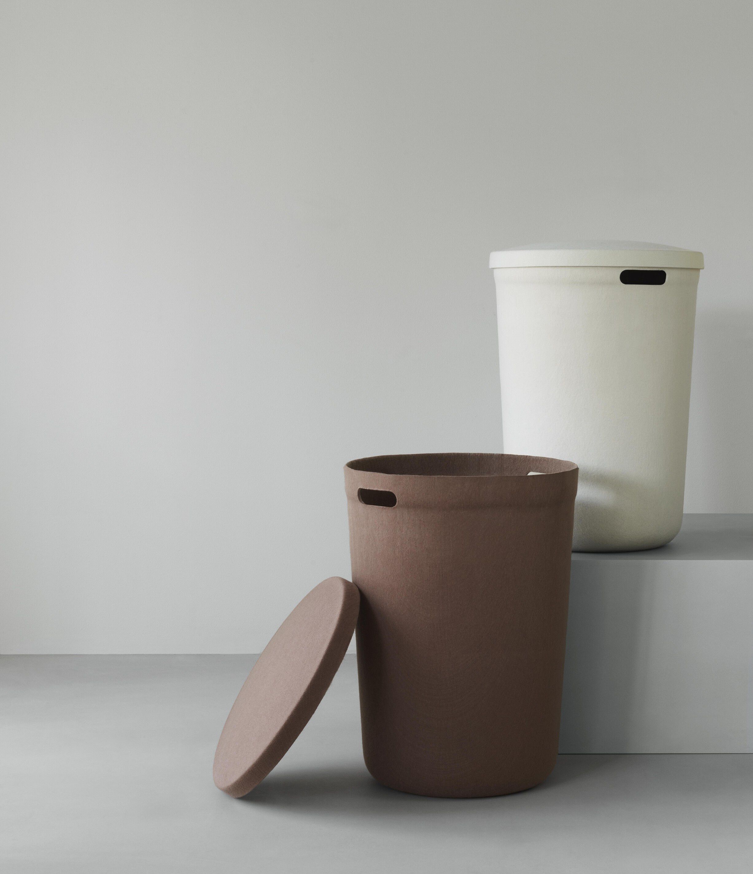 Hide Laundry Basket Brown