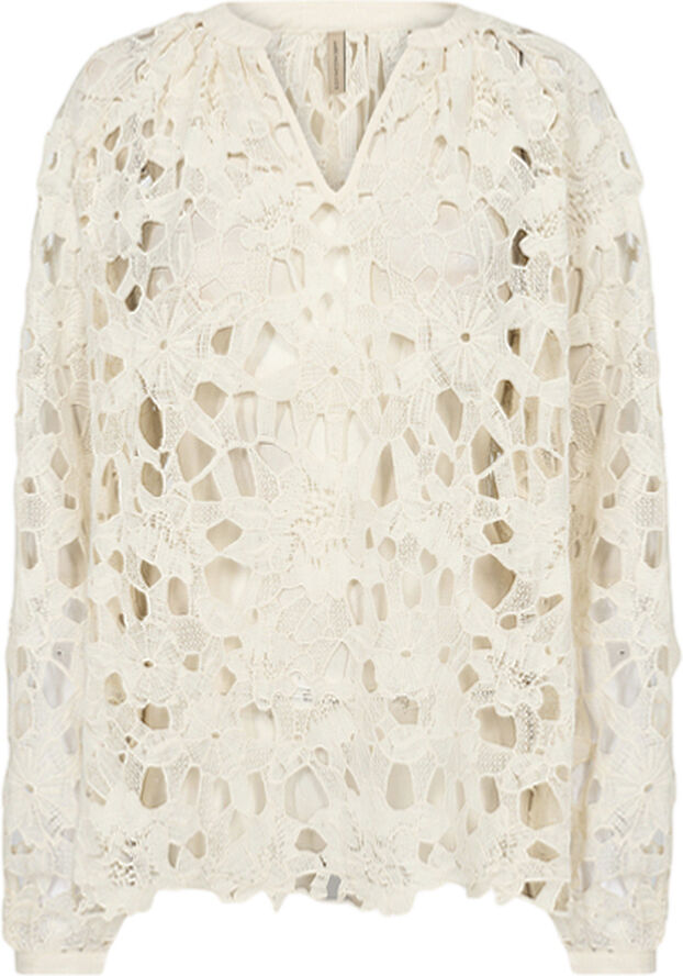 SC-PAJA 1 Bluse Creme