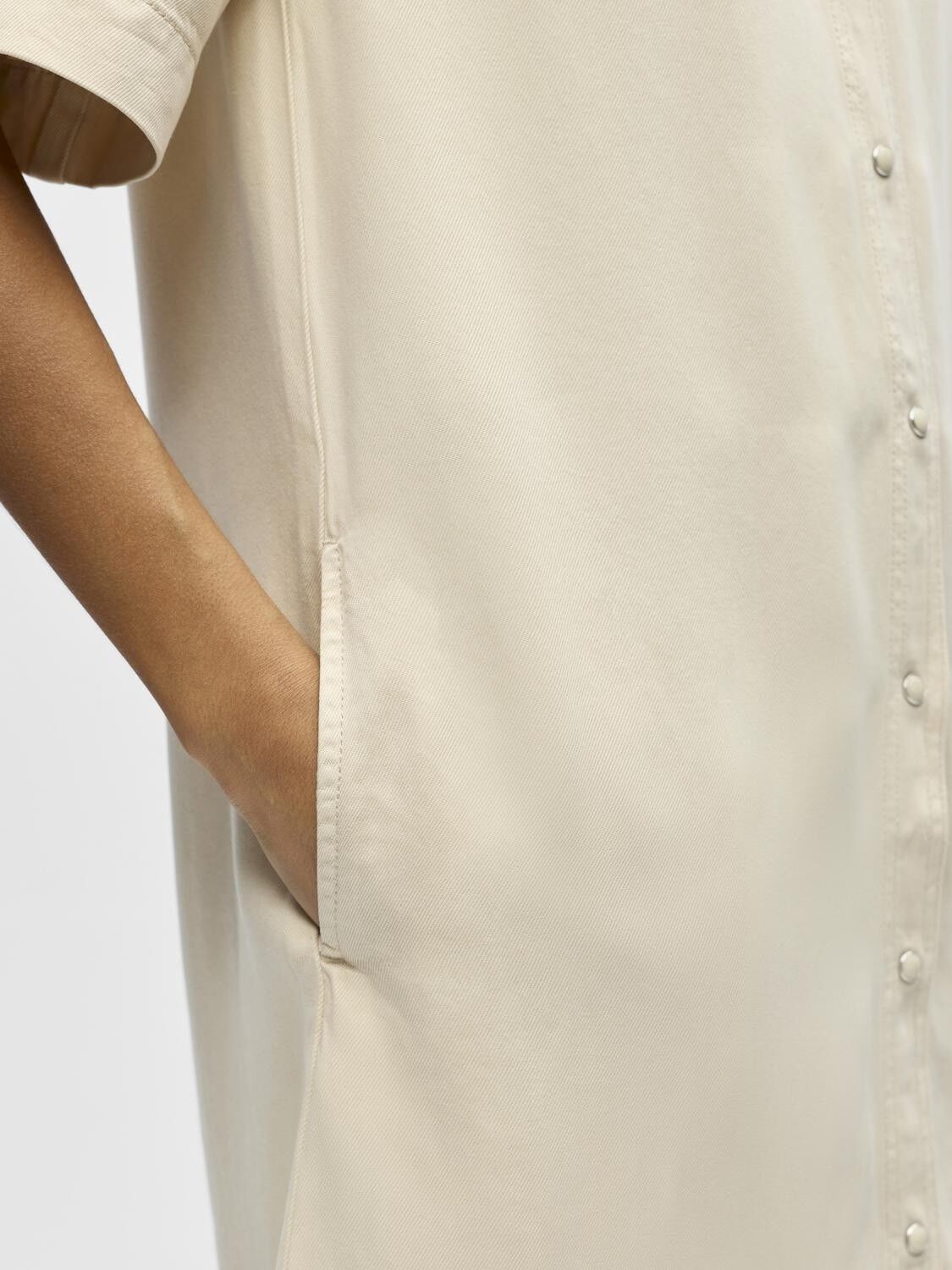 OBJFRAME 2/4 RE DENIM DRESS NOOS