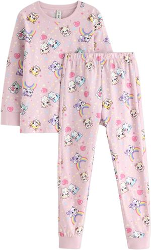 Mysig pyjamas i mjuk bomull med lå