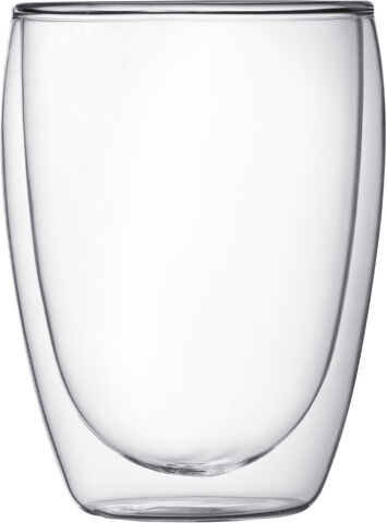 Pavina dobbeltvægget glas 0.35 l. 2 stk.