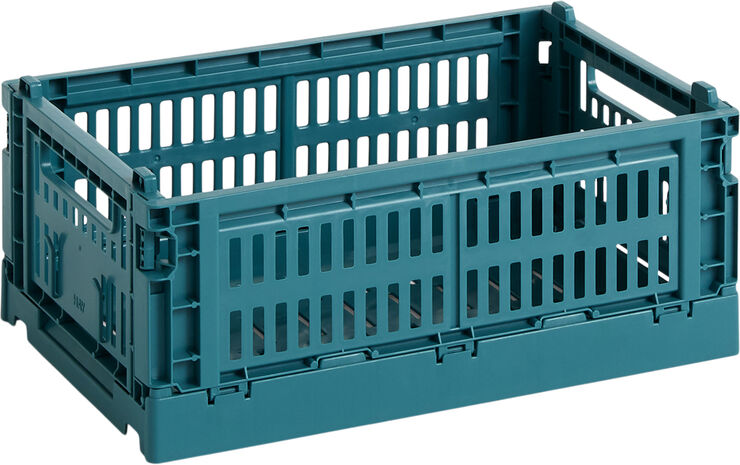 HAY Colour Crate-Small-Ocean green