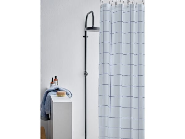Badeforhæng 180x200 Vista Linen blue
