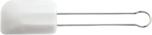 Spatel/dejskraber 32 cm Stål/Hvid