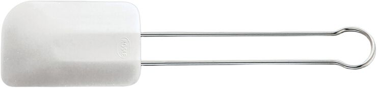 Spatel/dejskraber 32 cm Stål/Hvid