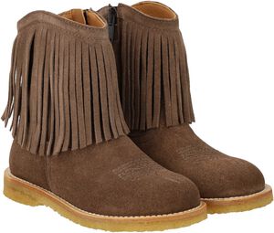 Cowboystøvle med frynser og broderi