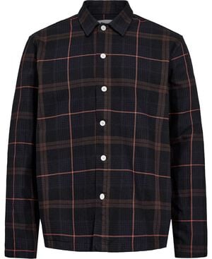 TYRA big check shirt jacket