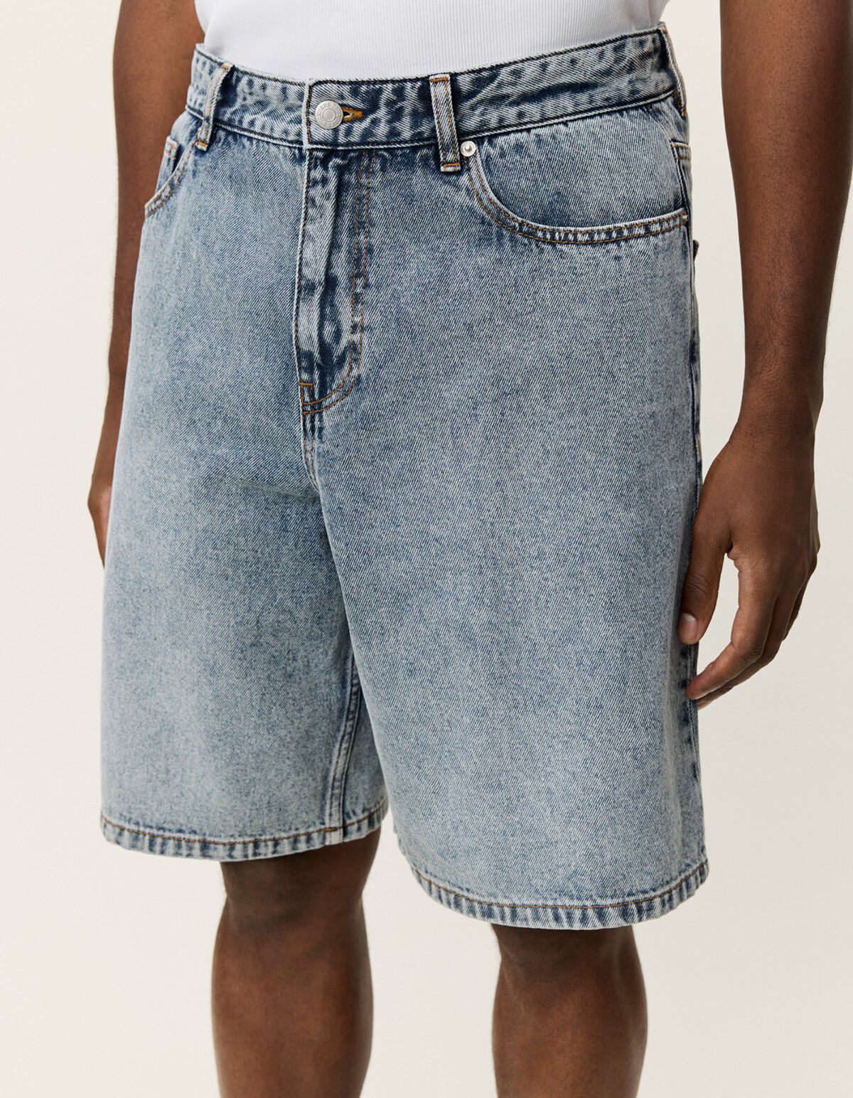 Ryder Ice Blue Denim Shorts
