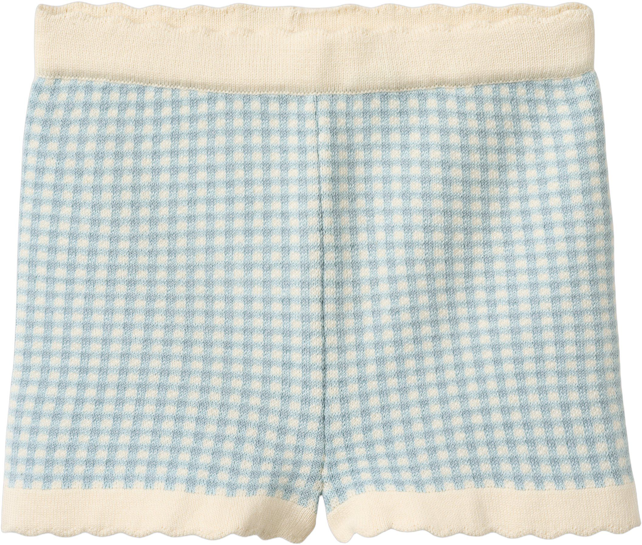 CHECK JACQUARD SHORTS