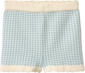 CHECK JACQUARD SHORTS