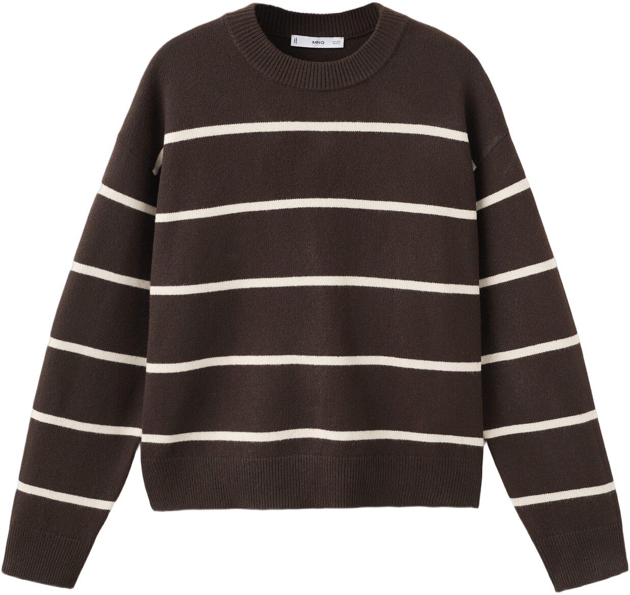 Knit striped sweater