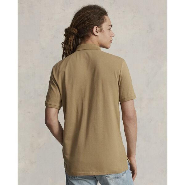 Custom Slim Fit Mesh Polo