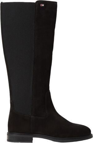 Enamel Flag Suede High Chelsea Boots