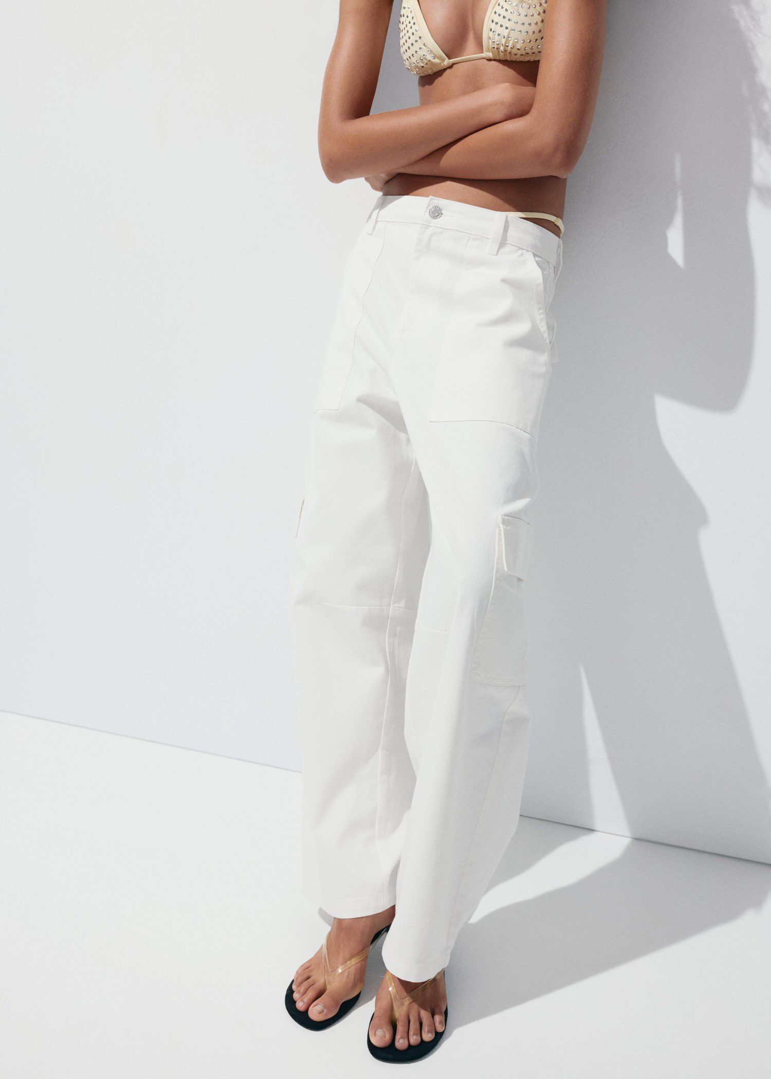 Pocket cargo jeans