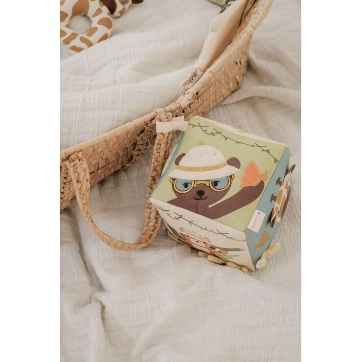 Fabric Cube - Safari