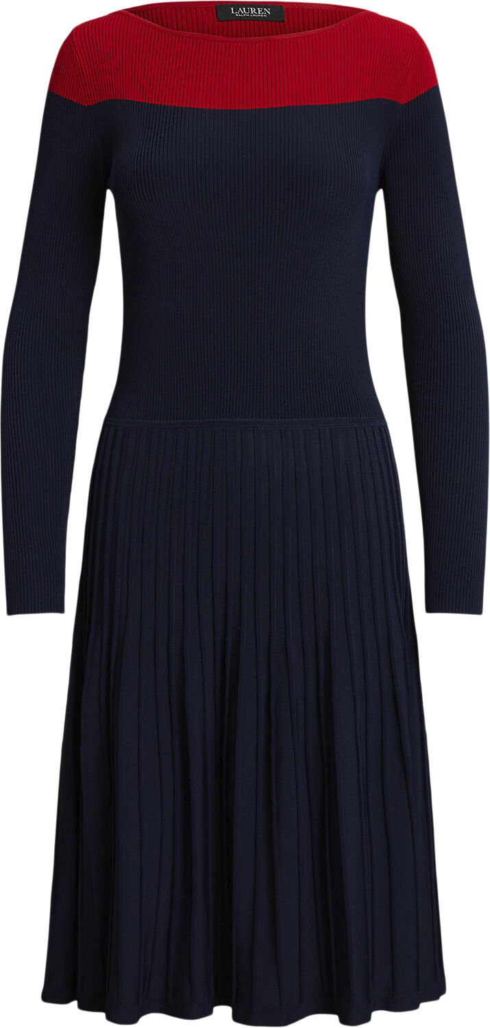 MATTE RAYON/NYLON-LS DRESS