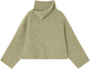 Melange Brushed Mohair Oversized Sw