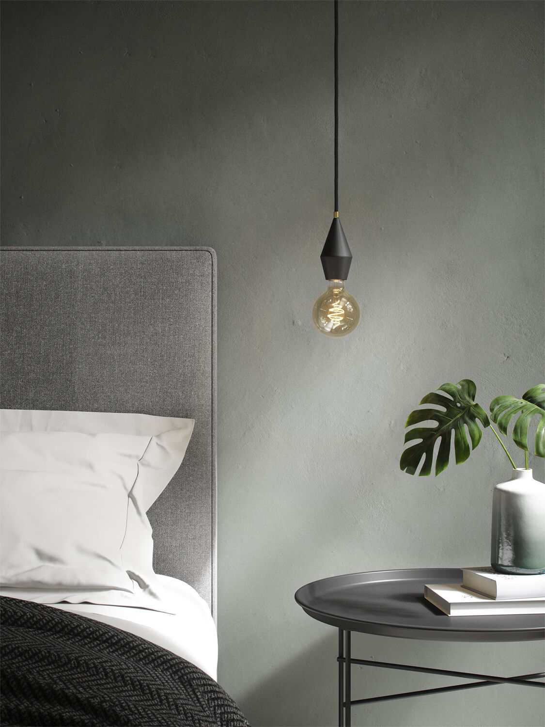 Deco E27 | G95 Spiral | Dim | 2200 Kelvin | 400 Lumen | P&aelig;re