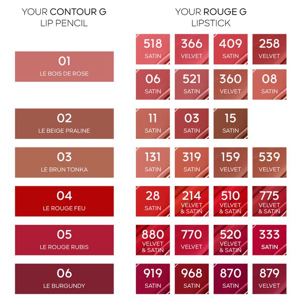 Contour G Lip Pencil - 02 Beige Praline