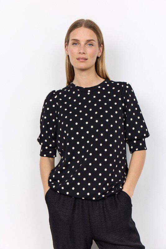 SC-GODIVA 1 Bluse Sort