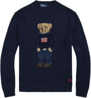 Polo Bear Cotton-Linen Sweater