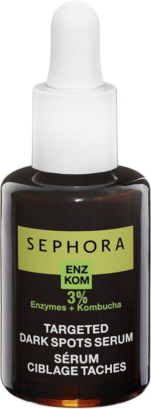 Targeted Dark Sports Serum - for Face & Neck with 3% Kombucha + Enzyme